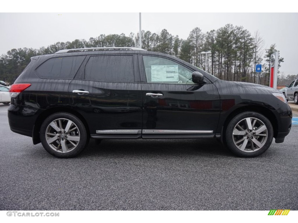 Magnetic Black 2015 Nissan Pathfinder Platinum Exterior Photo #100656527