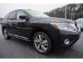 2015 Magnetic Black Nissan Pathfinder Platinum  photo #7