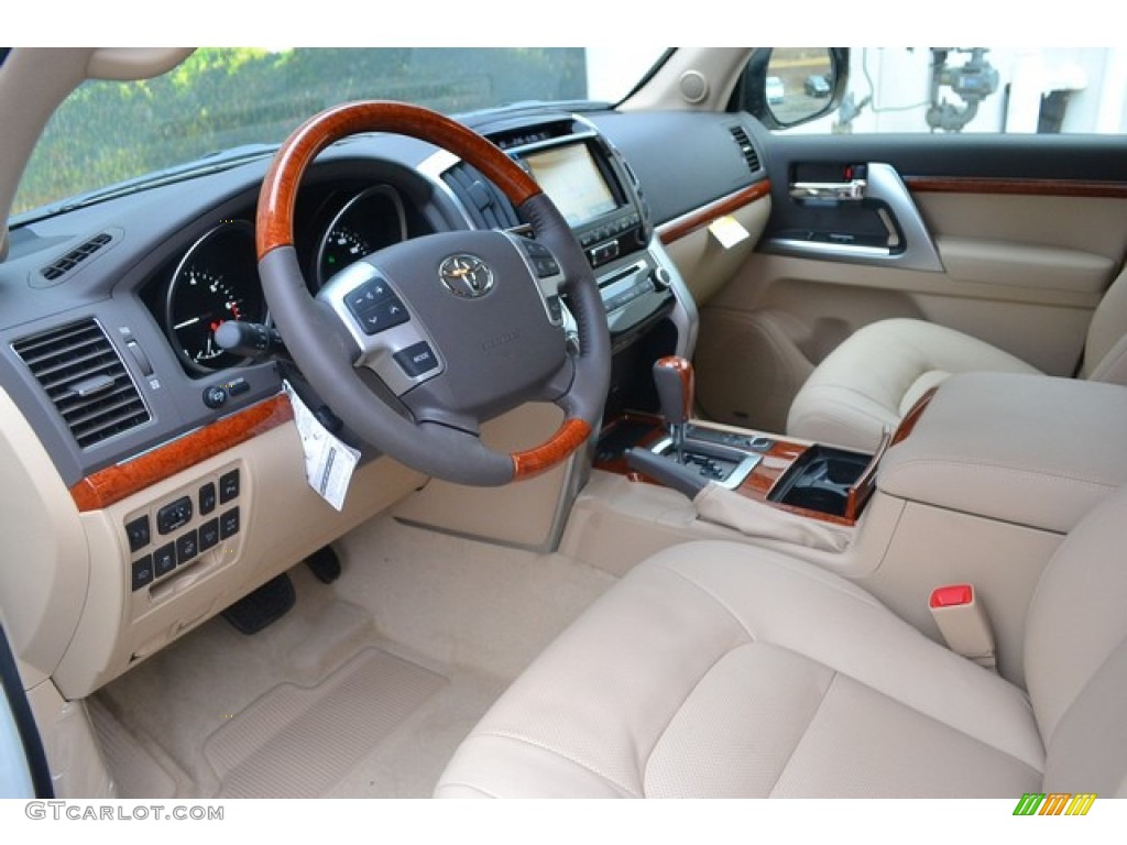 Sandstone Interior 2015 Toyota Land Cruiser Standard Land Cruiser Model Photo #100657214