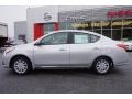 2015 Brilliant Silver Nissan Versa 1.6 SV Sedan  photo #2