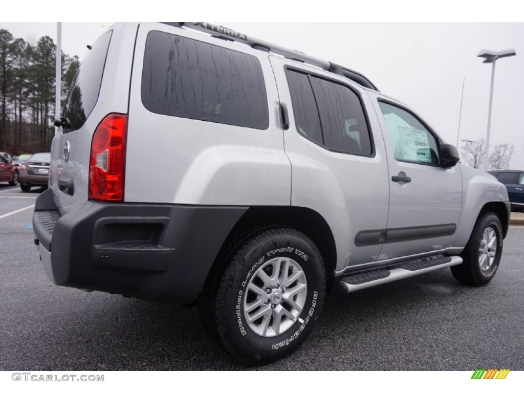 Brilliant Silver 2015 Nissan Xterra S Exterior Photo #100658141