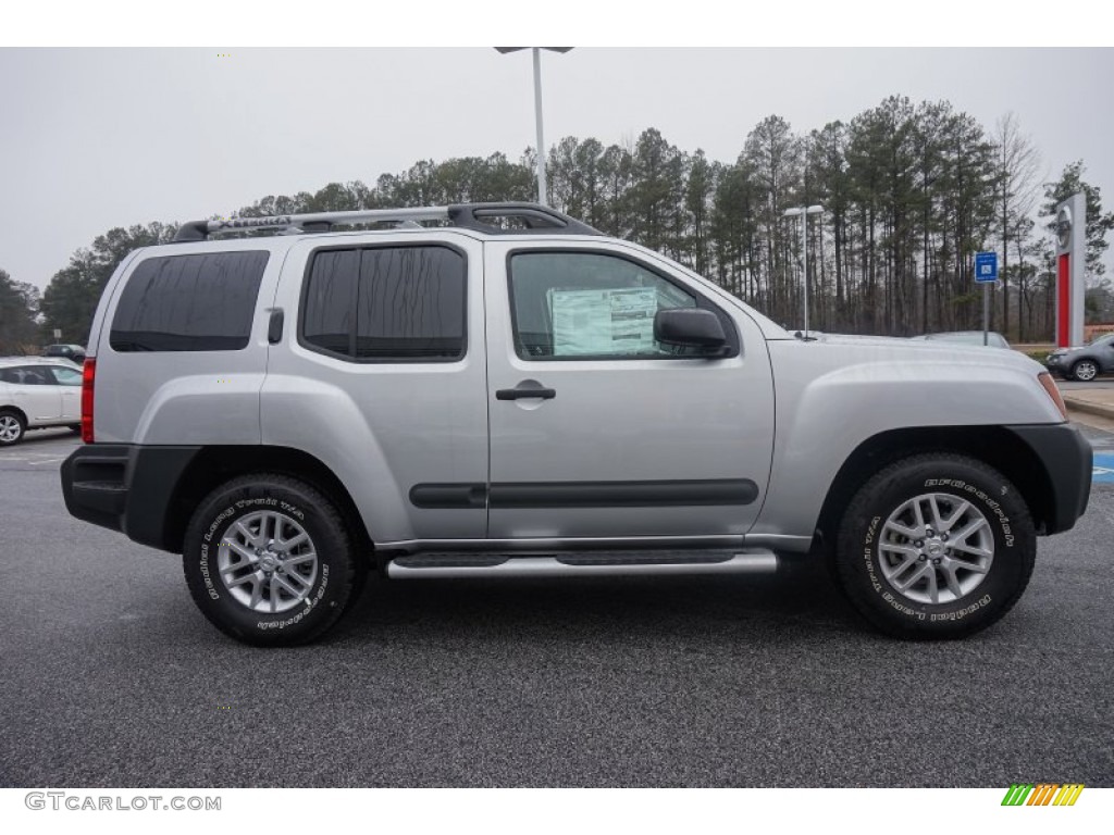 Brilliant Silver 2015 Nissan Xterra S Exterior Photo #100658168