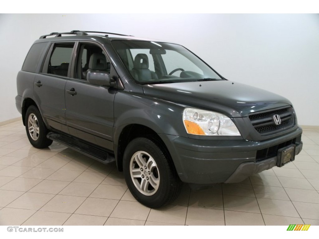 2003 Pilot EX-L 4WD - Sage Brush Pearl / Gray photo #1