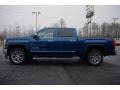 Stone Blue Metallic - Sierra 1500 SLT Crew Cab Photo No. 4