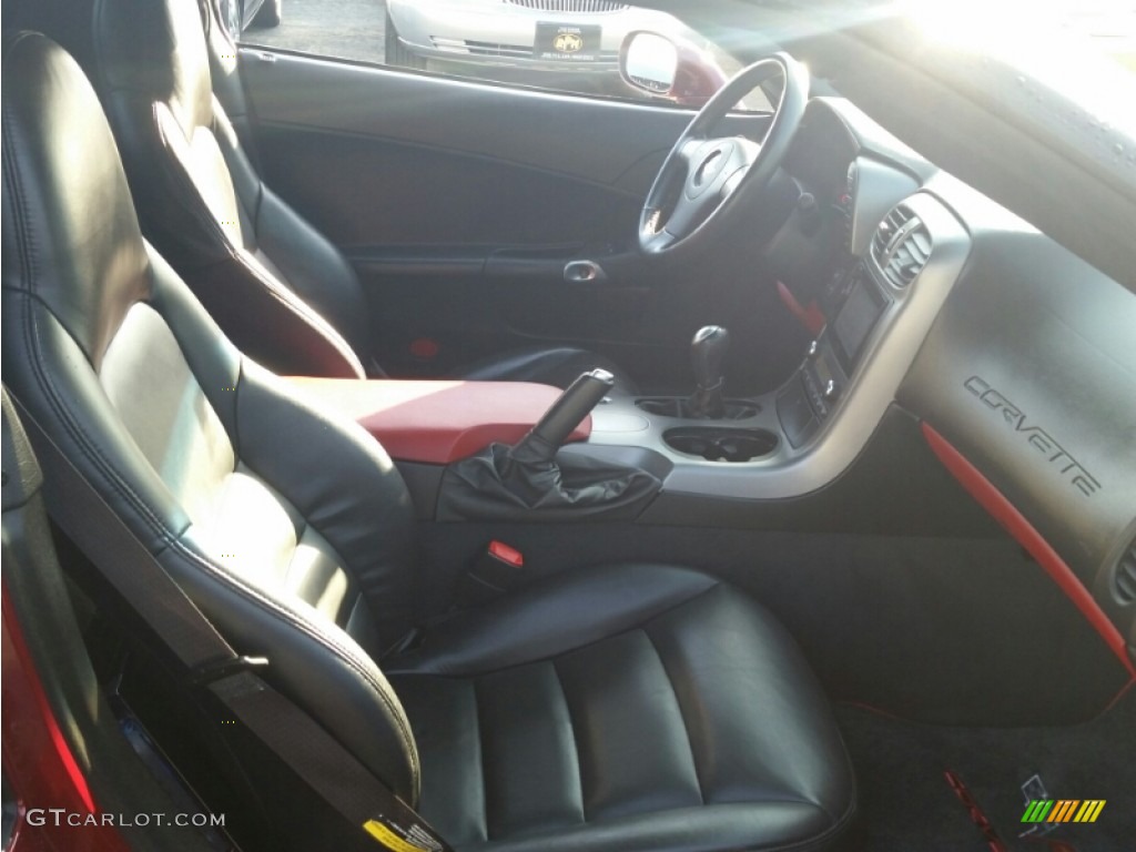 2006 Corvette Coupe - Monterey Red Metallic / Ebony Black photo #10