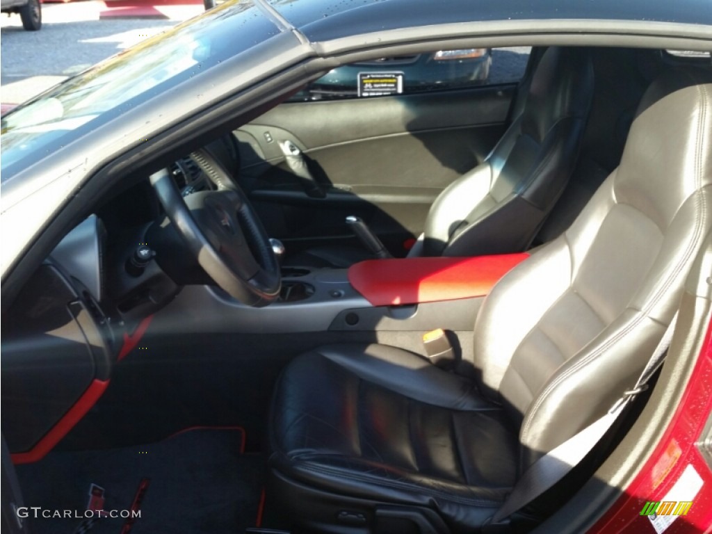 2006 Corvette Coupe - Monterey Red Metallic / Ebony Black photo #19