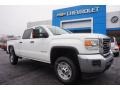 2015 Summit White GMC Sierra 2500HD Crew Cab 4x4  photo #1