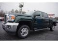 2015 Emerald Green Metallic GMC Sierra 2500HD SLE Crew Cab  photo #3