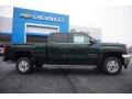 2015 Emerald Green Metallic GMC Sierra 2500HD SLE Crew Cab  photo #8