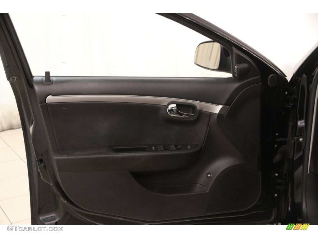 2007 Saturn Aura XR Black Door Panel Photo #100662944