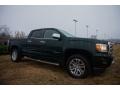 2015 Emerald Green Metallic GMC Canyon SLT Crew Cab  photo #1