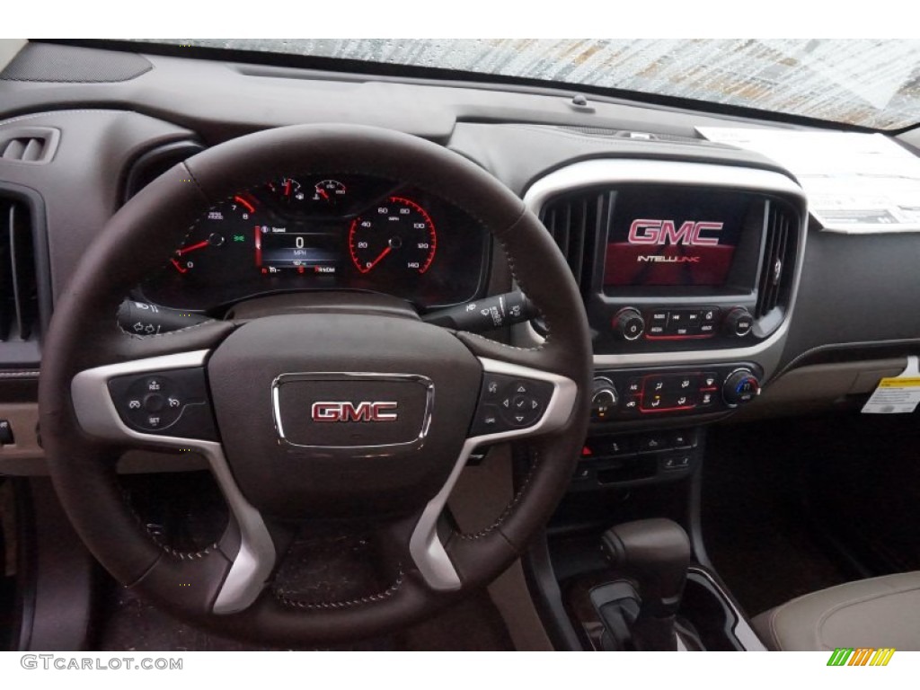 2015 Canyon SLT Crew Cab - Emerald Green Metallic / Cocoa/Dune photo #10