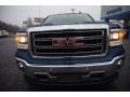 Stone Blue Metallic - Sierra 1500 SLT Crew Cab Photo No. 2