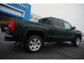 2015 Emerald Green Metallic GMC Sierra 1500 SLE Crew Cab 4x4  photo #7