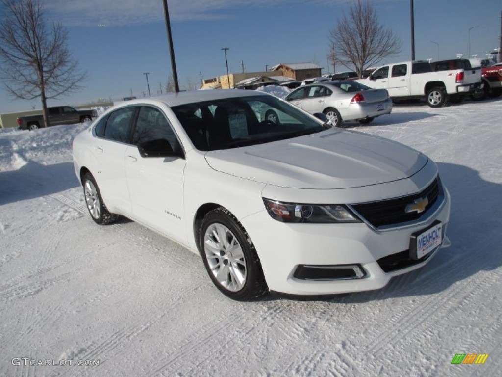 2014 Impala LS - Summit White / Jet Black/Dark Titanium photo #1
