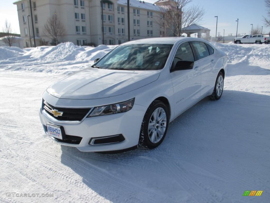 2014 Impala LS - Summit White / Jet Black/Dark Titanium photo #2