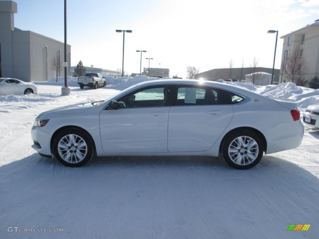 2014 Impala LS - Summit White / Jet Black/Dark Titanium photo #3