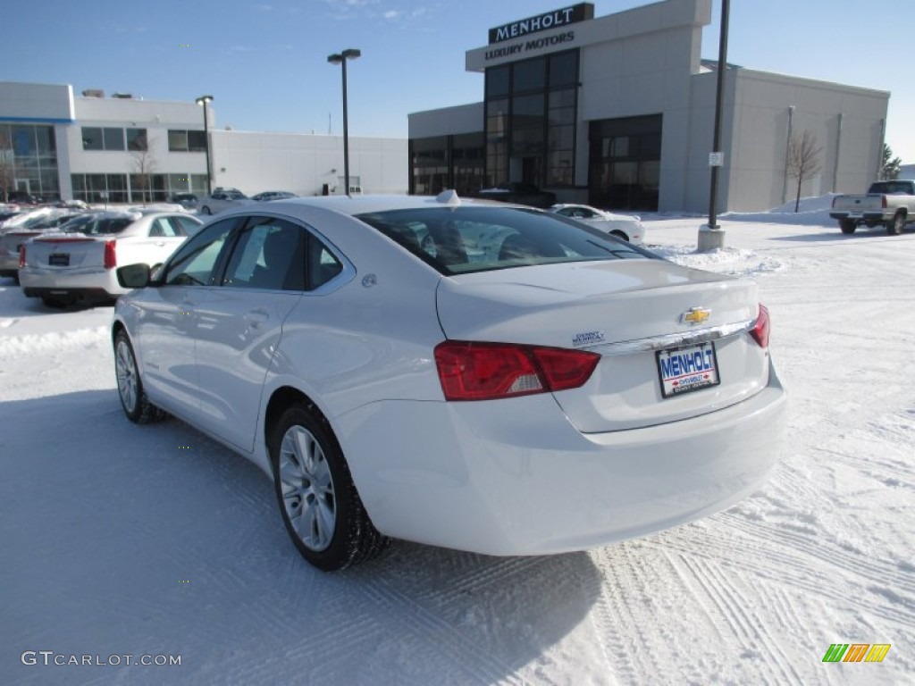 2014 Impala LS - Summit White / Jet Black/Dark Titanium photo #4