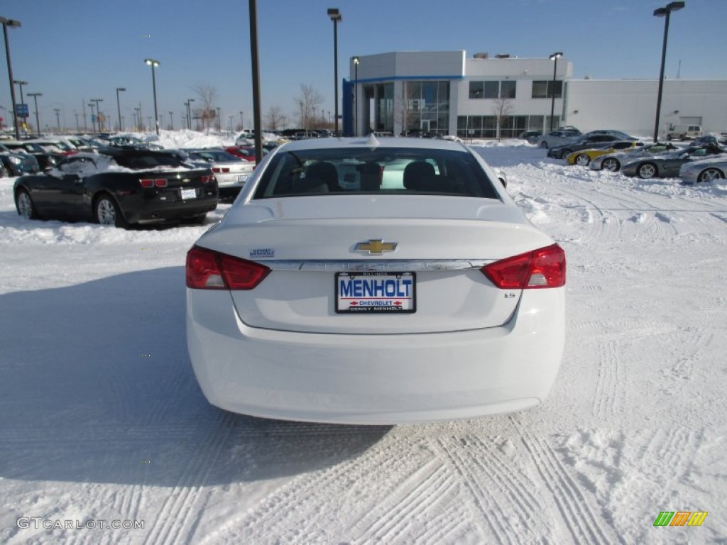 2014 Impala LS - Summit White / Jet Black/Dark Titanium photo #5