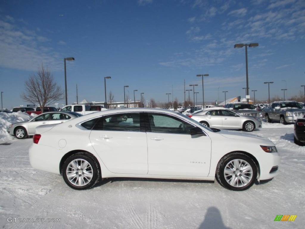 2014 Impala LS - Summit White / Jet Black/Dark Titanium photo #7