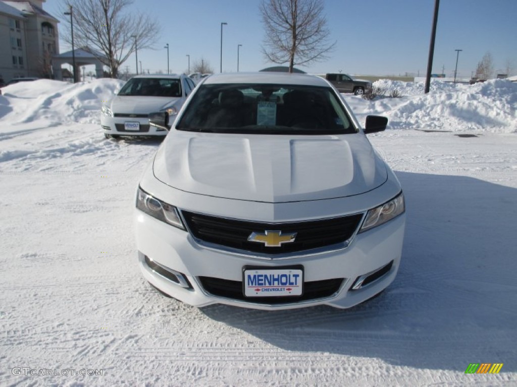 2014 Impala LS - Summit White / Jet Black/Dark Titanium photo #8