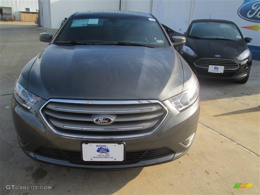 2015 Taurus SEL - Magnetic Metallic / Charcoal Black photo #4