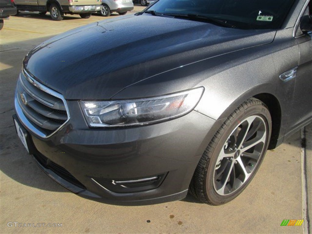2015 Taurus SEL - Magnetic Metallic / Charcoal Black photo #5
