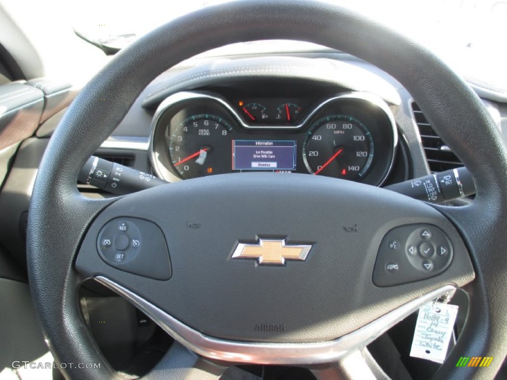 2014 Impala LS - Summit White / Jet Black/Dark Titanium photo #14