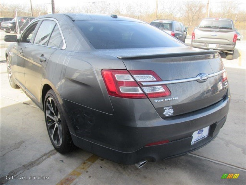 2015 Taurus SEL - Magnetic Metallic / Charcoal Black photo #7