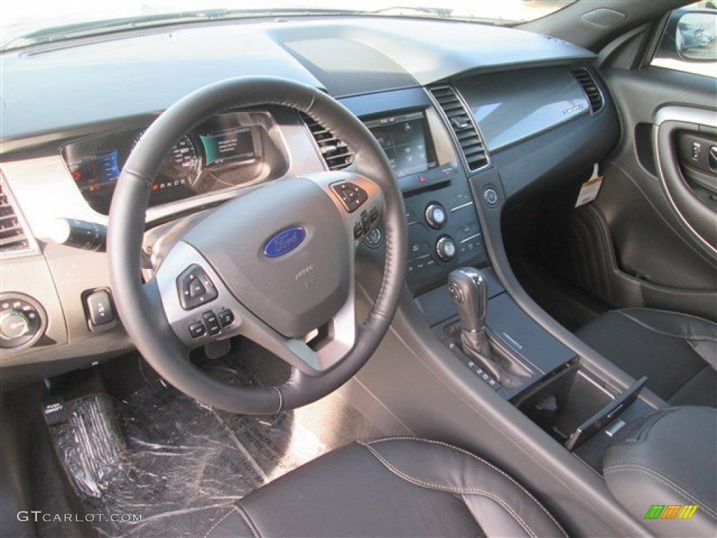 2015 Taurus SEL - Magnetic Metallic / Charcoal Black photo #16
