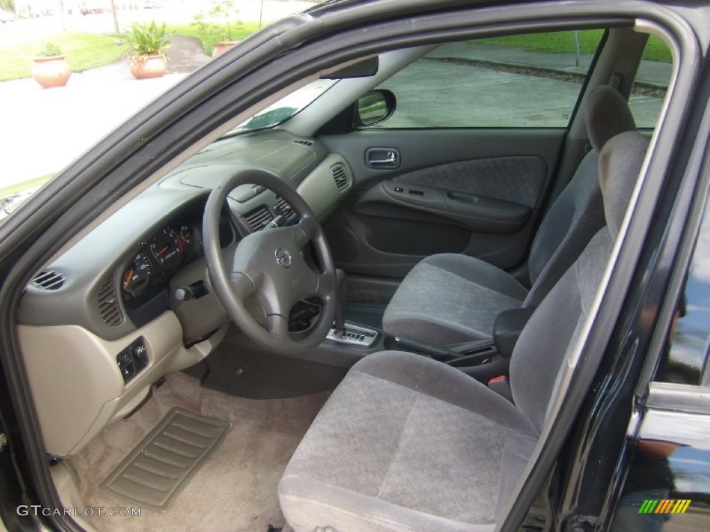 Stone Gray Interior 2003 Nissan Sentra GXE Photo #100665560