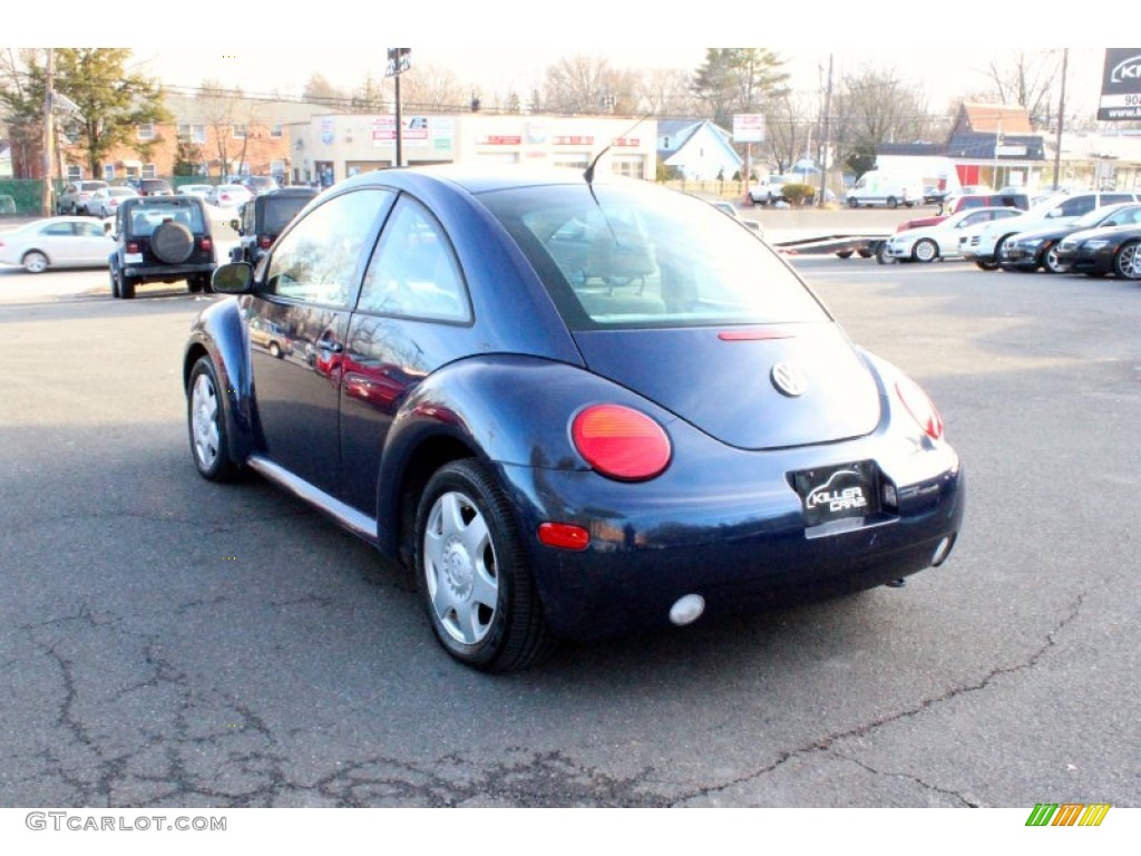 2001 New Beetle GLS Coupe - Blue / Cream photo #5