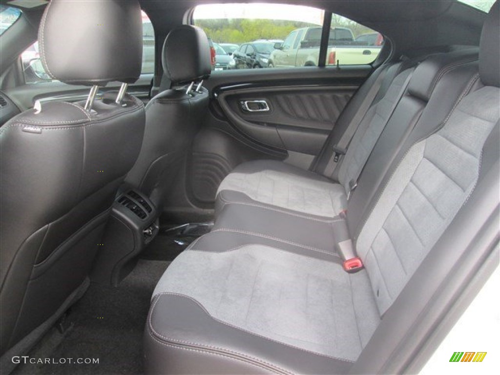 SHO Charcoal Black/Mayan Gray Interior 2015 Ford Taurus SHO AWD Photo #100666252