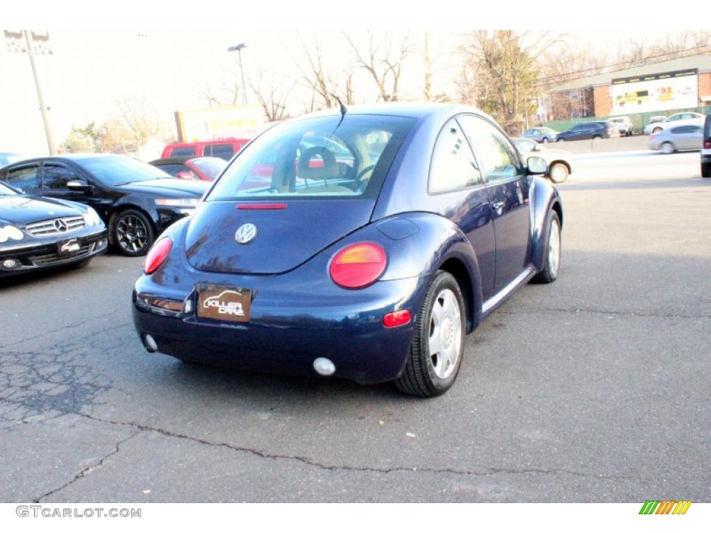 2001 New Beetle GLS Coupe - Blue / Cream photo #7