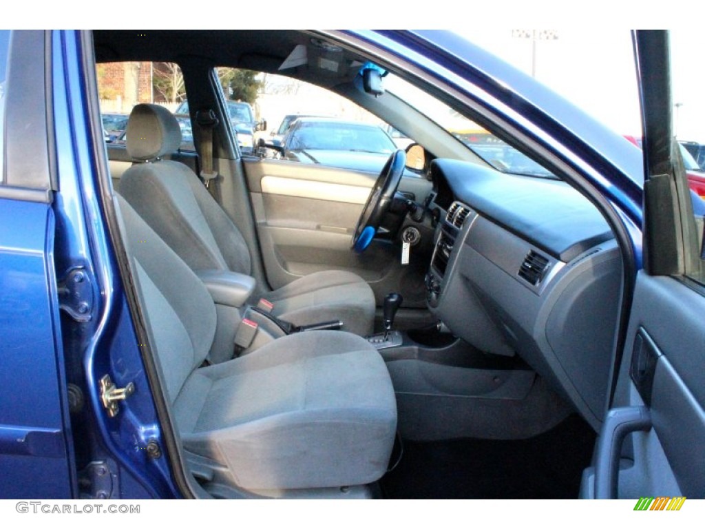 2006 Forenza Sedan - Cobalt Blue Metallic / Grey photo #19