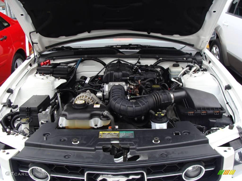 2006 Mustang V6 Premium Coupe - Performance White / Light Graphite photo #23