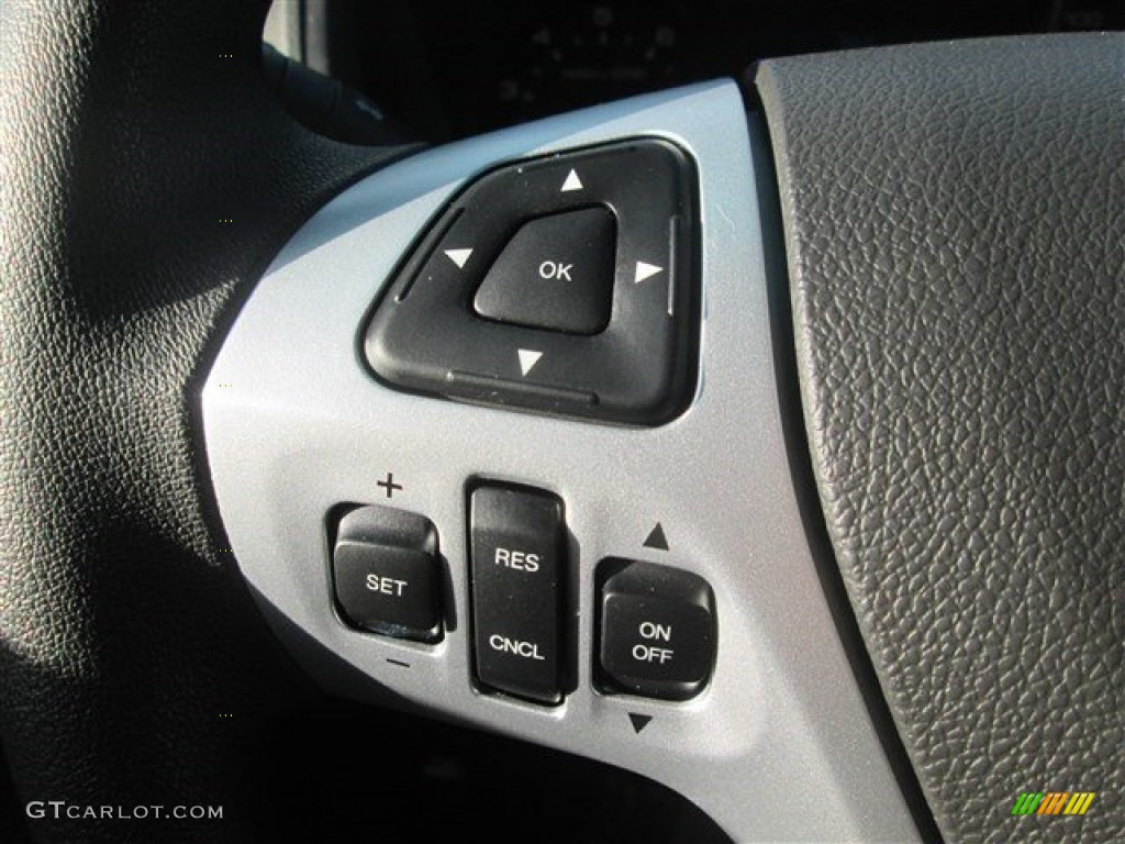 2015 Explorer FWD - Oxford White / Medium Light Stone photo #25