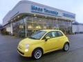 2013 Giallo (Yellow) Fiat 500 Pop  photo #1