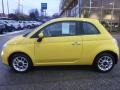 2013 Giallo (Yellow) Fiat 500 Pop  photo #2