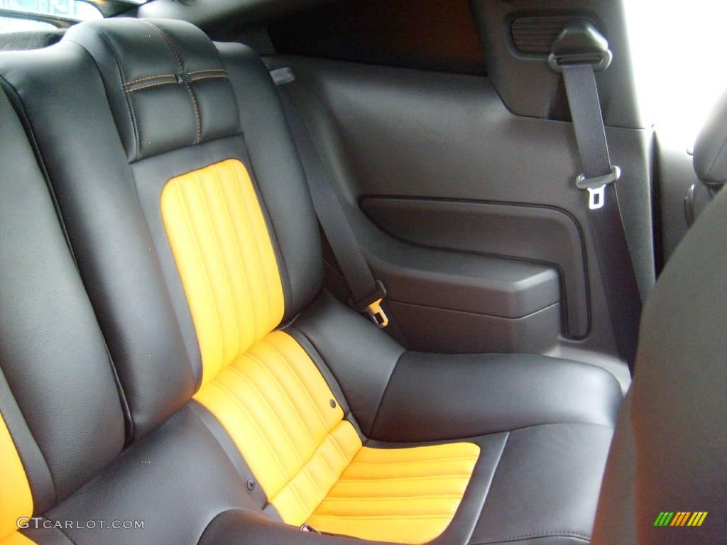 2007 Mustang Saleen Parnelli Jones Edition - Grabber Orange / Black/Orange photo #20