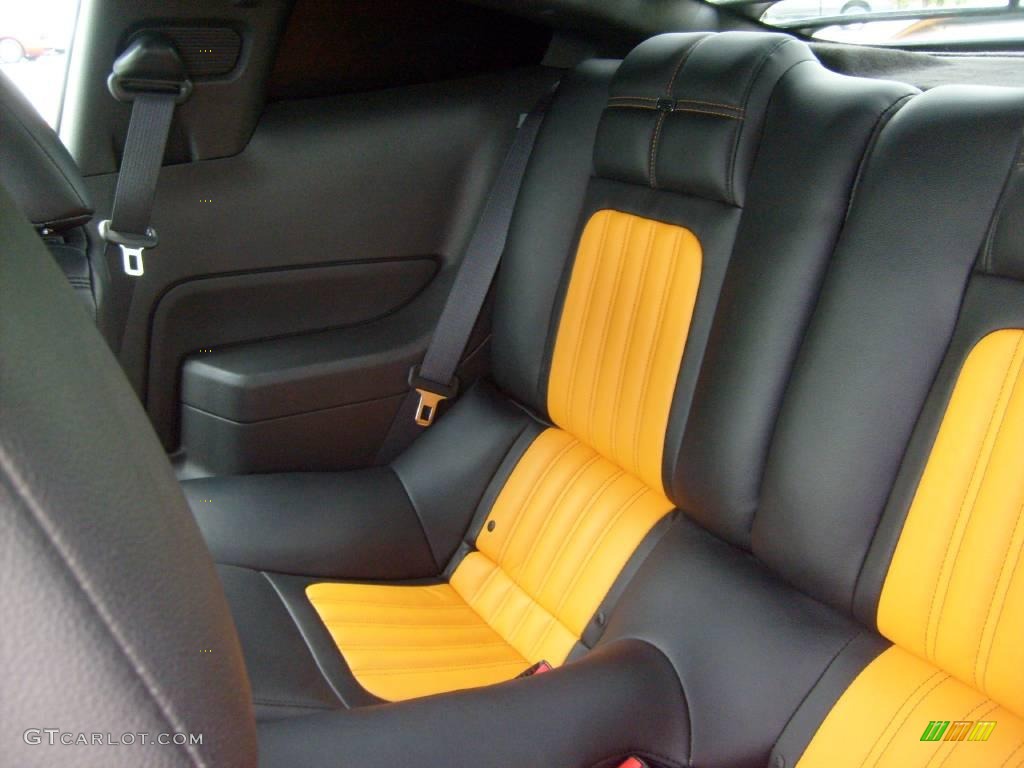 2007 Mustang Saleen Parnelli Jones Edition - Grabber Orange / Black/Orange photo #21