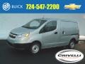 2015 Galvanized Silver Chevrolet City Express LS #100637015