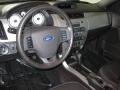 2008 Black Ford Focus SES Coupe  photo #14