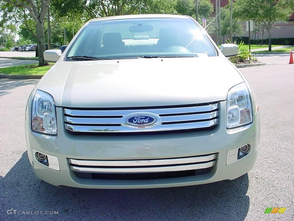 2008 Fusion SEL V6 - Light Sage Metallic / Medium Light Stone photo #8