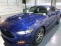 2015 Deep Impact Blue Metallic Ford Mustang GT Coupe  photo #3