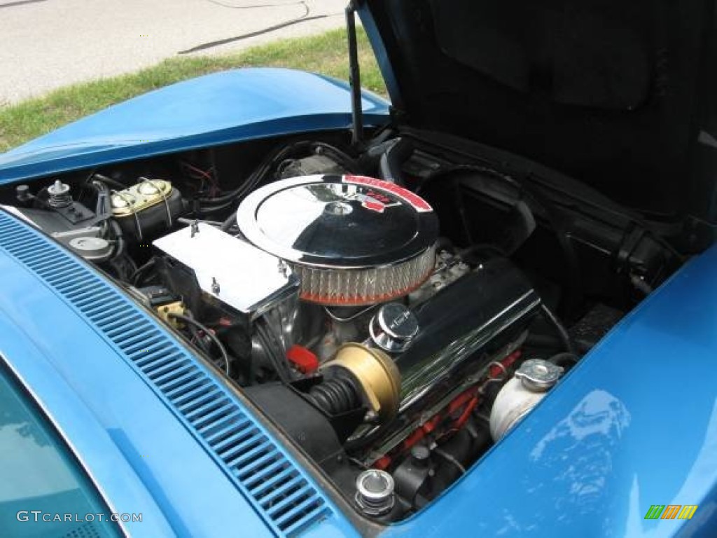 1970 Corvette Stingray Convertible - Mulsanne Blue / Blue photo #5