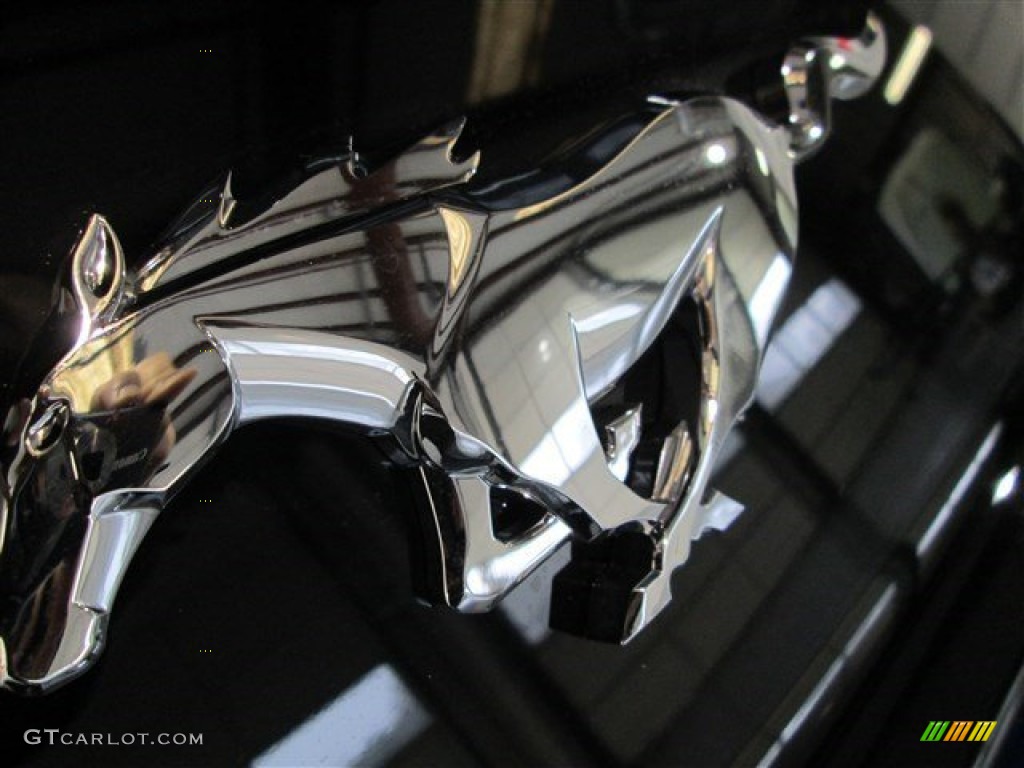 2015 Mustang EcoBoost Premium Coupe - Deep Impact Blue Metallic / Ebony photo #6