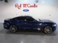 2015 Deep Impact Blue Metallic Ford Mustang EcoBoost Premium Coupe  photo #7