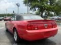 2008 Torch Red Ford Mustang V6 Premium Convertible  photo #5
