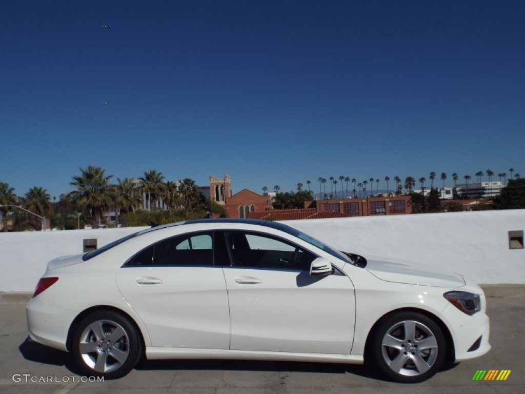 Cirrus White 2015 Mercedes-Benz CLA 250 Exterior Photo #100673732